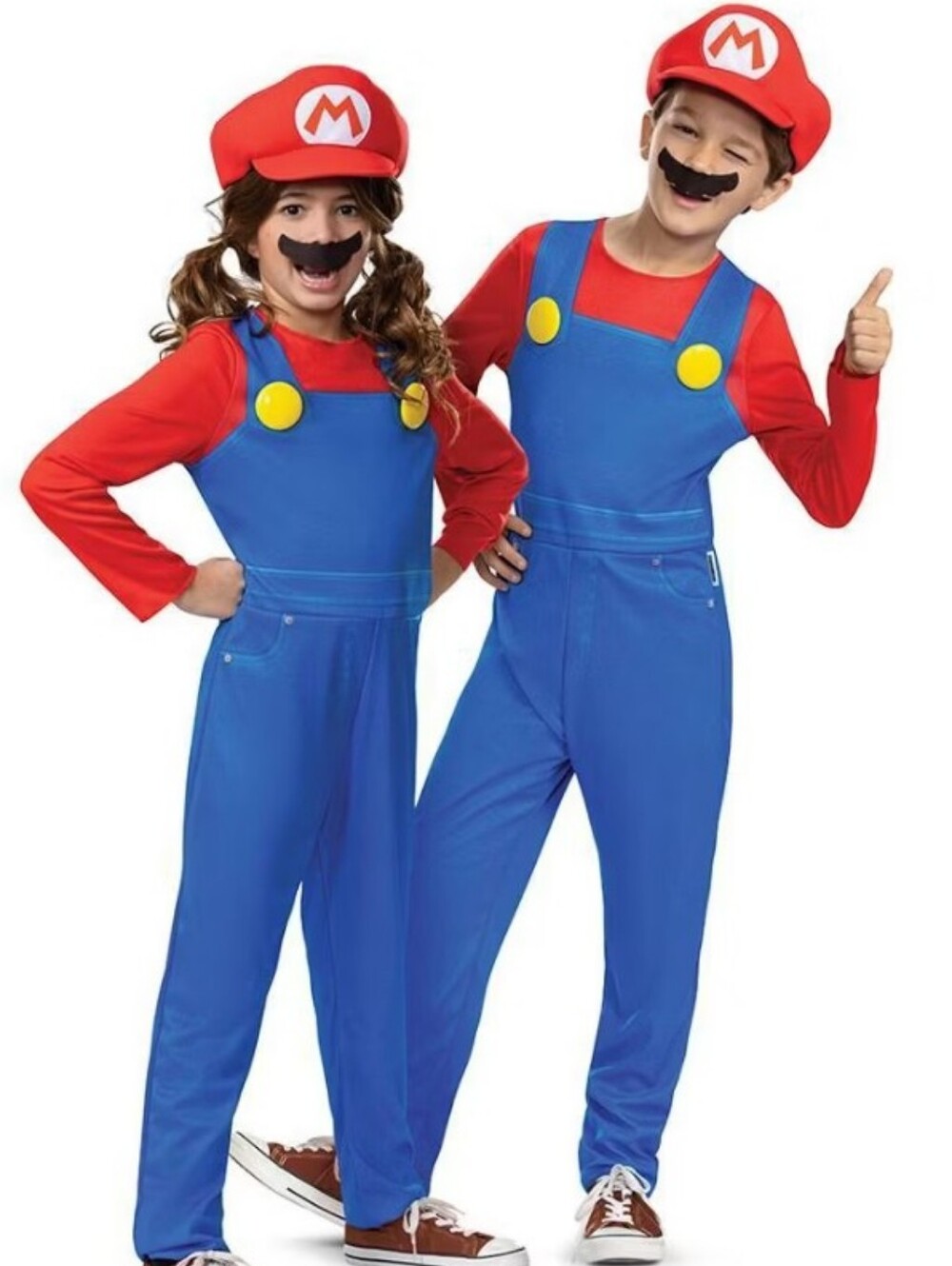 NINTENDO Super Mario Bros 3pc Elevated Kids' Classic Halloween Costume